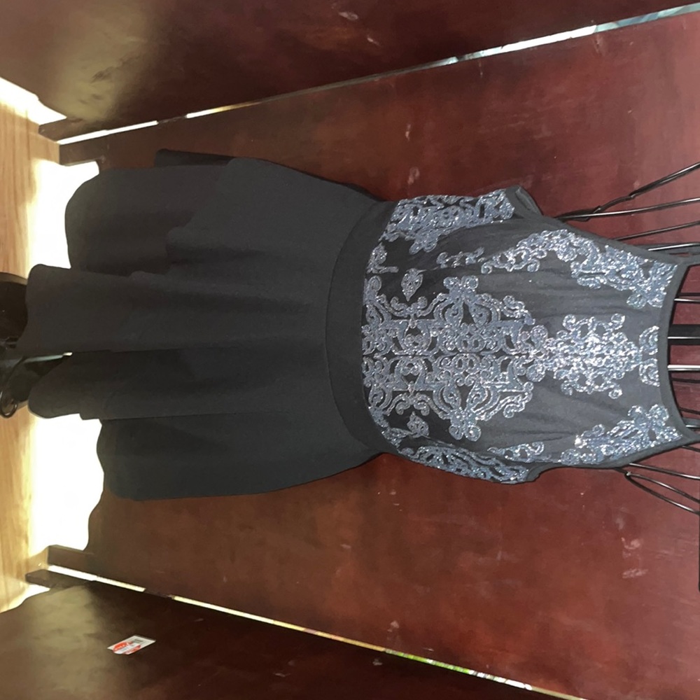 NWT Black sparkle dress